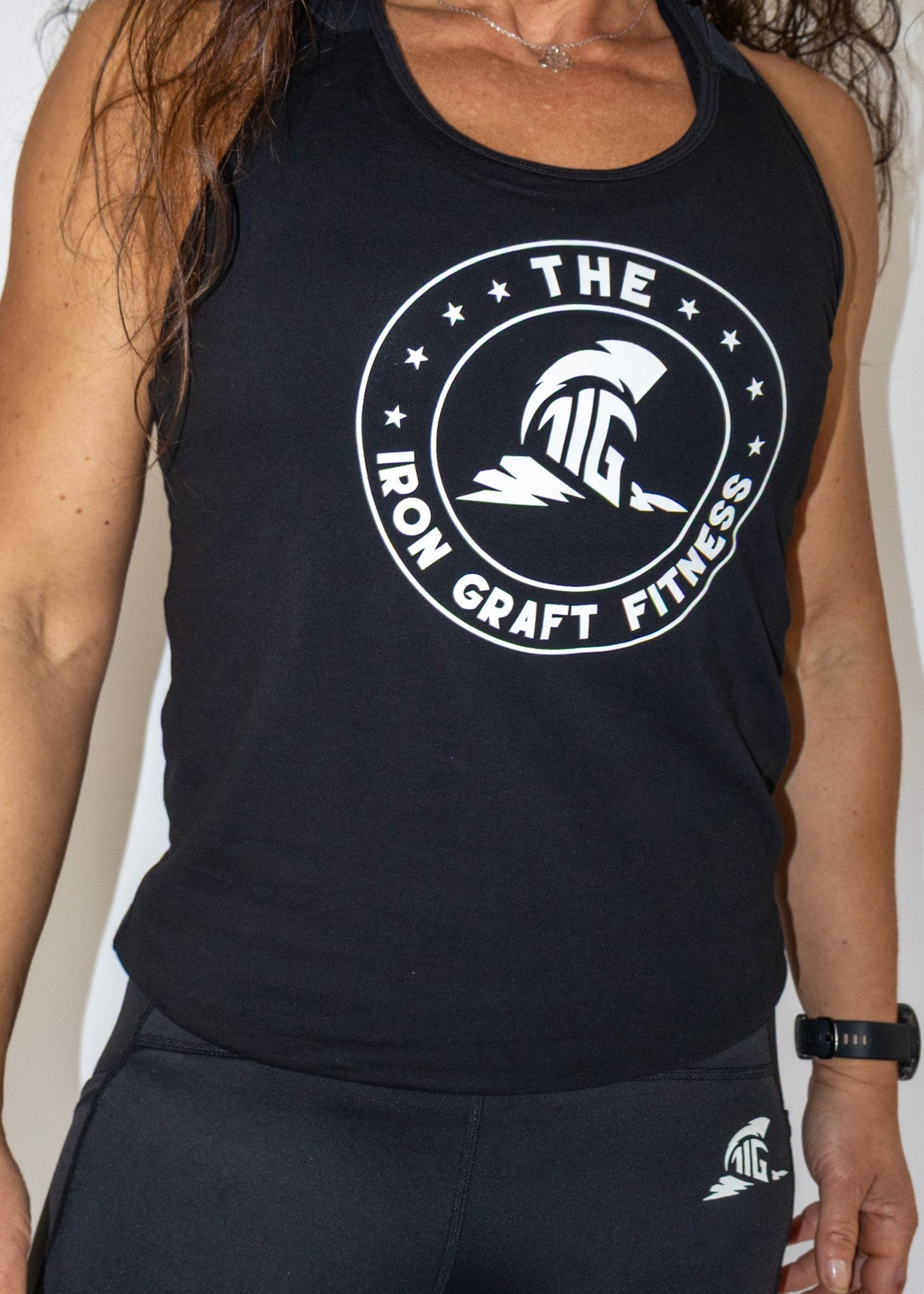 THE IRON GRAFT Fitness Vest - Black