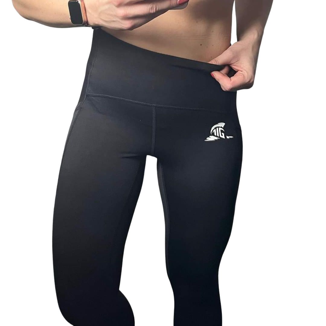 THE IRON GRAFT High Waisted Leggings - Black