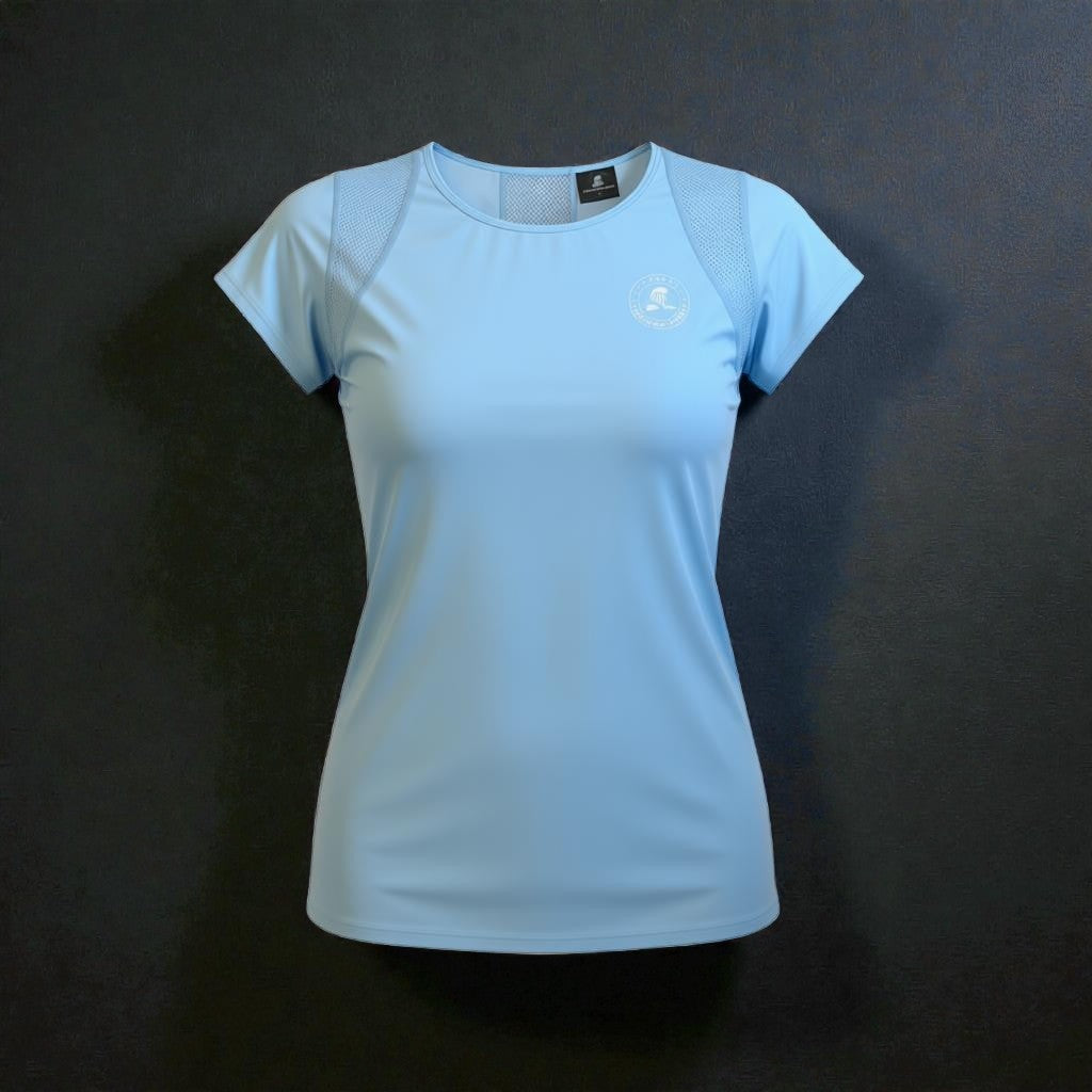 THE IRON GRAFT Performance T-Shirt - Baby Blue
