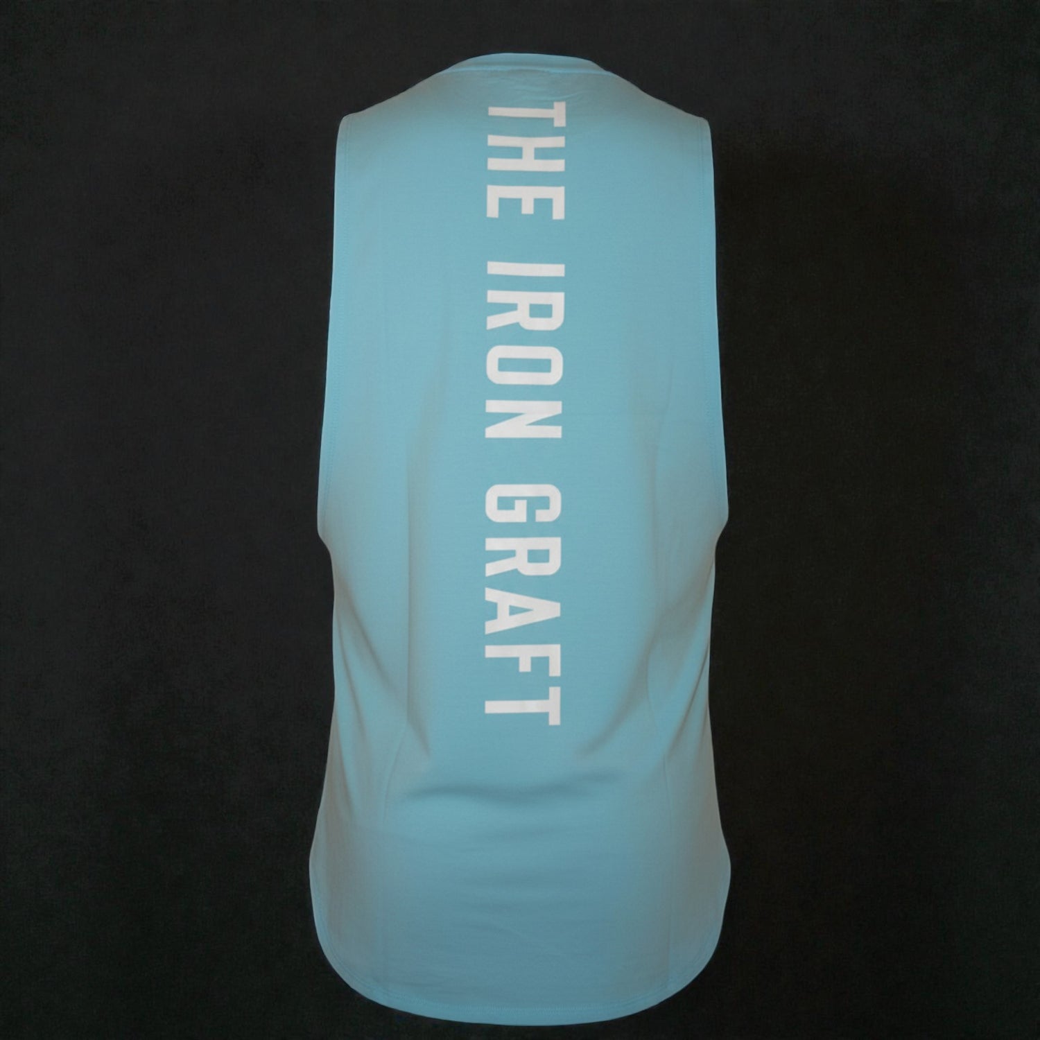 THE IRON GRAFT Open Arm Tank - Baby Blue