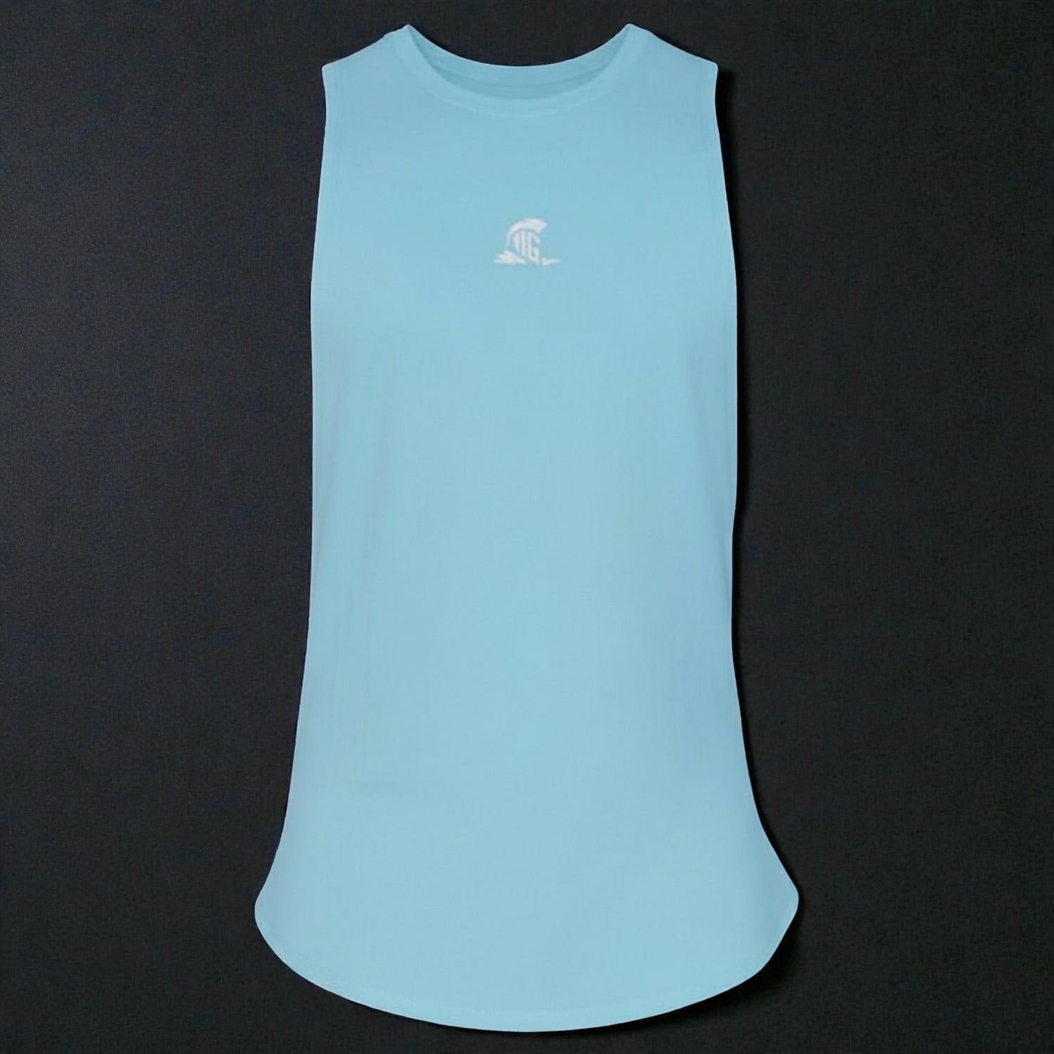 THE IRON GRAFT Open Arm Tank - Baby Blue