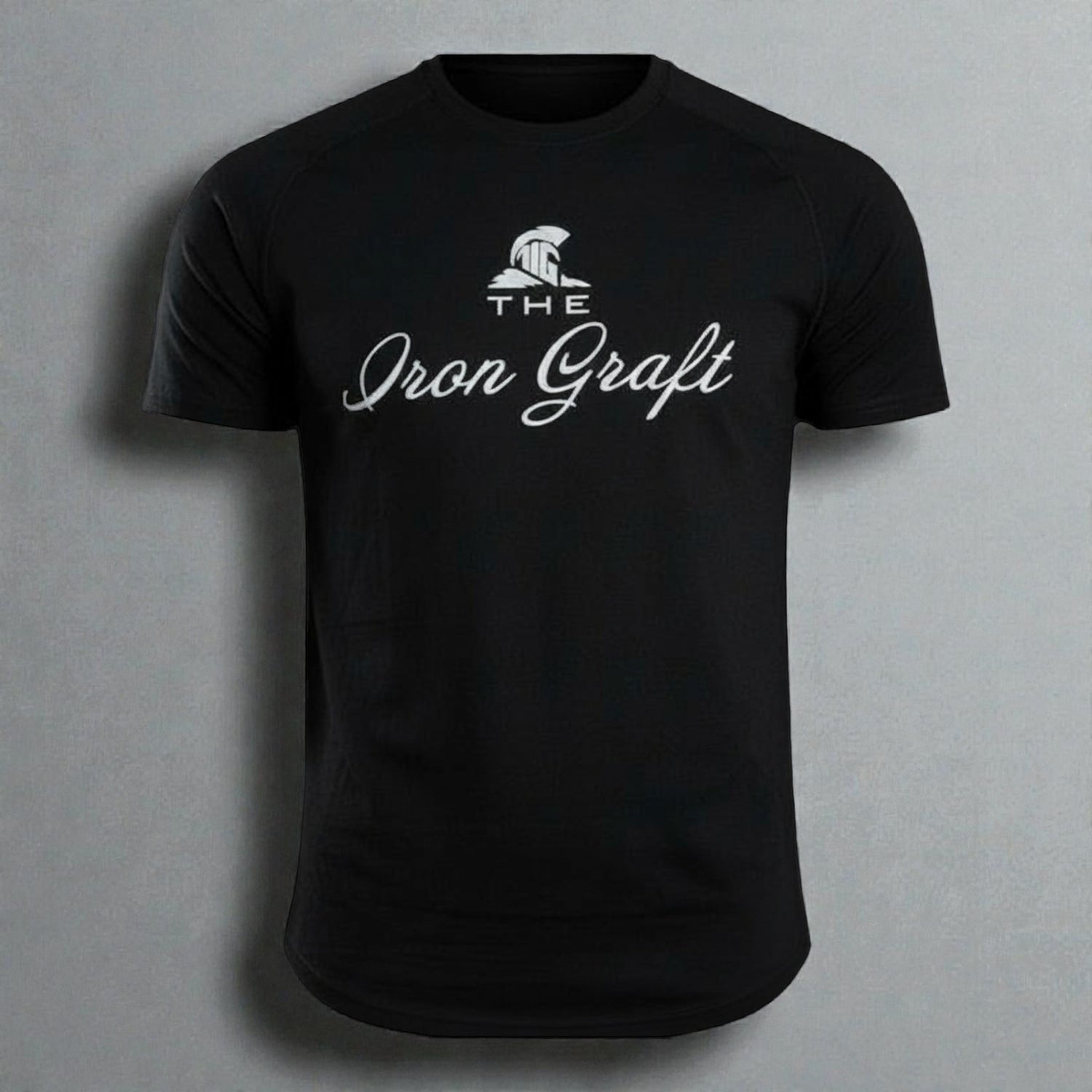 THE IRON GRAFT Muscle Fit T-Shirt - Black