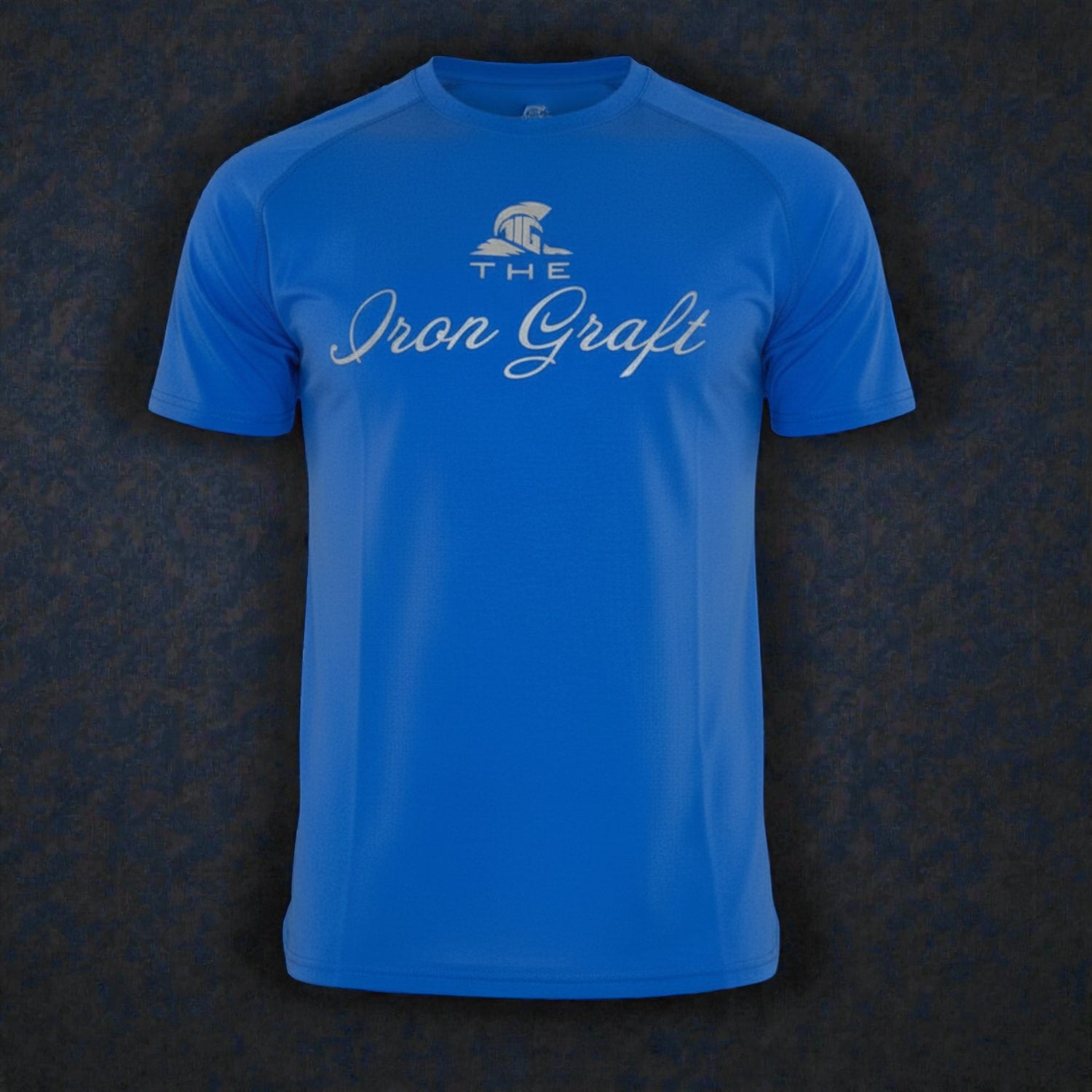 THE IRON GRAFT Muscle Fit T-Shirt - Royal Blue