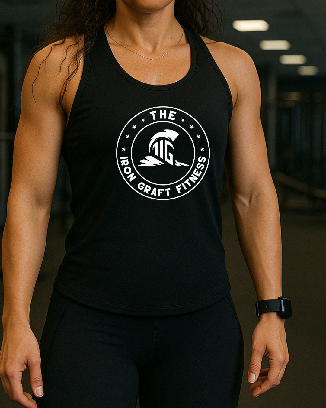 THE IRON GRAFT Fitness Vest - Black