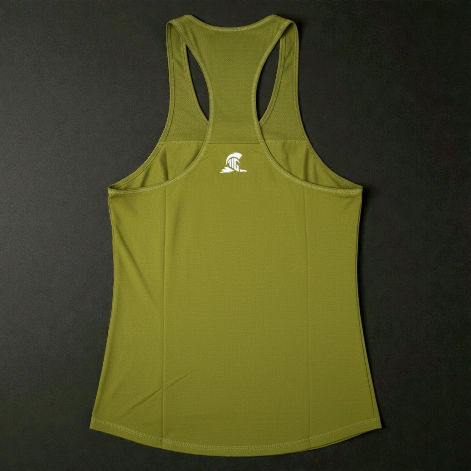 THE IRON GRAFT Classic Stringer Vest - Camo Green