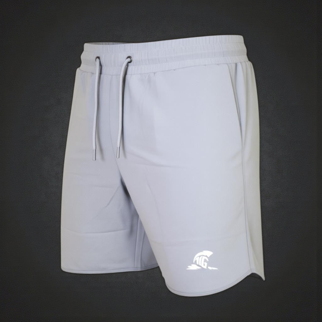 THE IRON GRAFT Stretch Shorts - Light Grey
