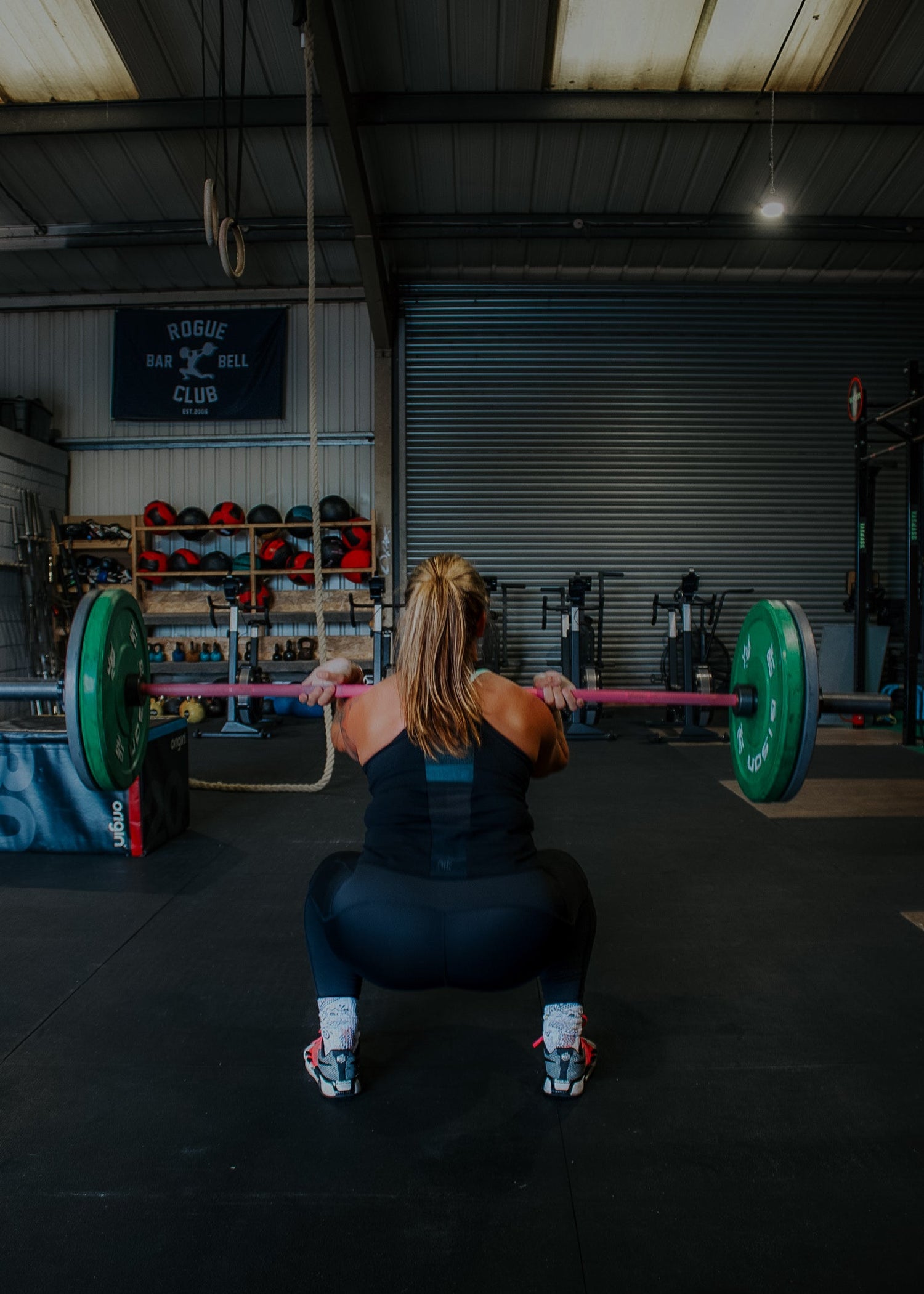 THE IRON GRAFT High Waisted Leggings - Black