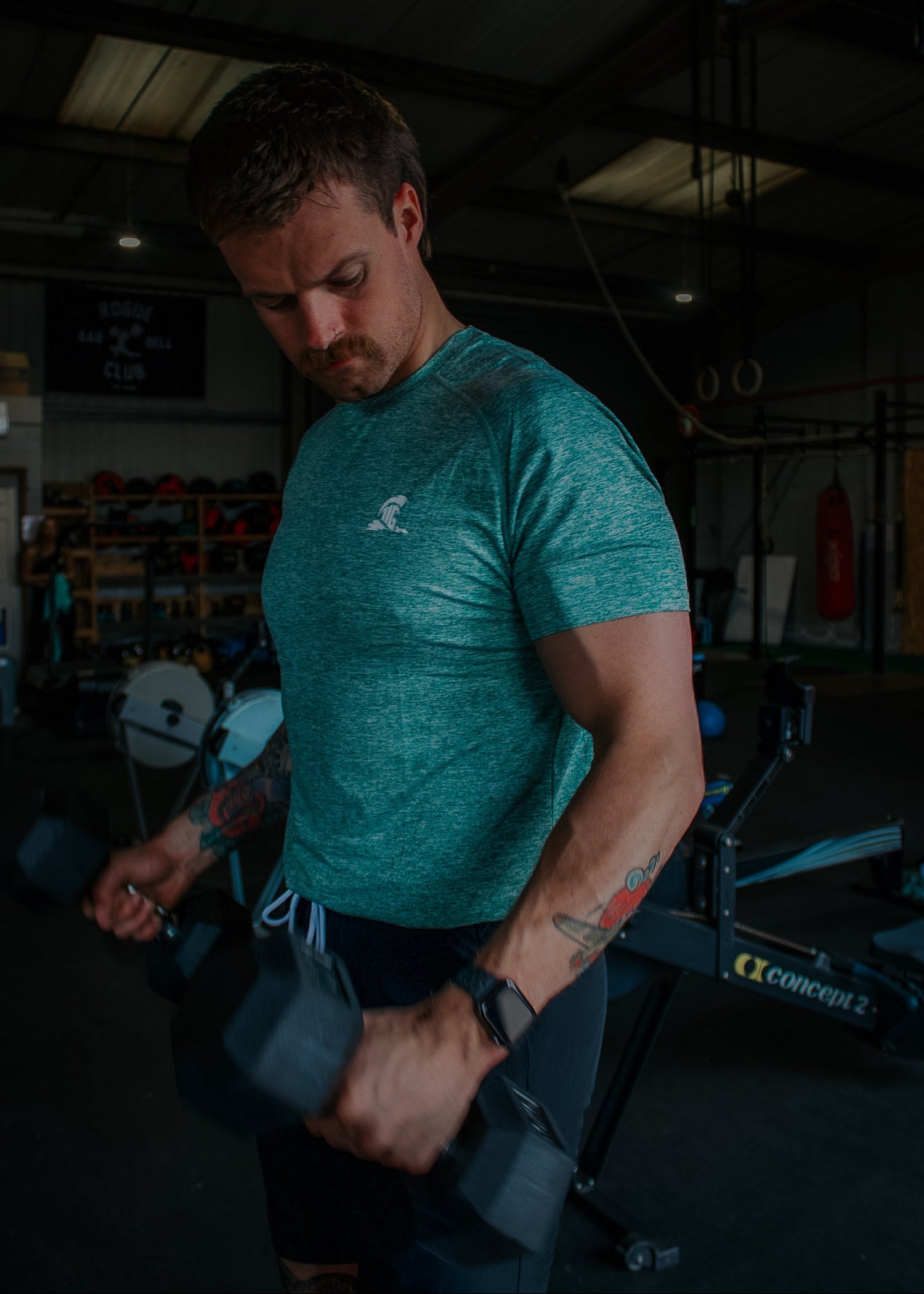 THE IRON GRAFT Performance T-Shirt - Light Green