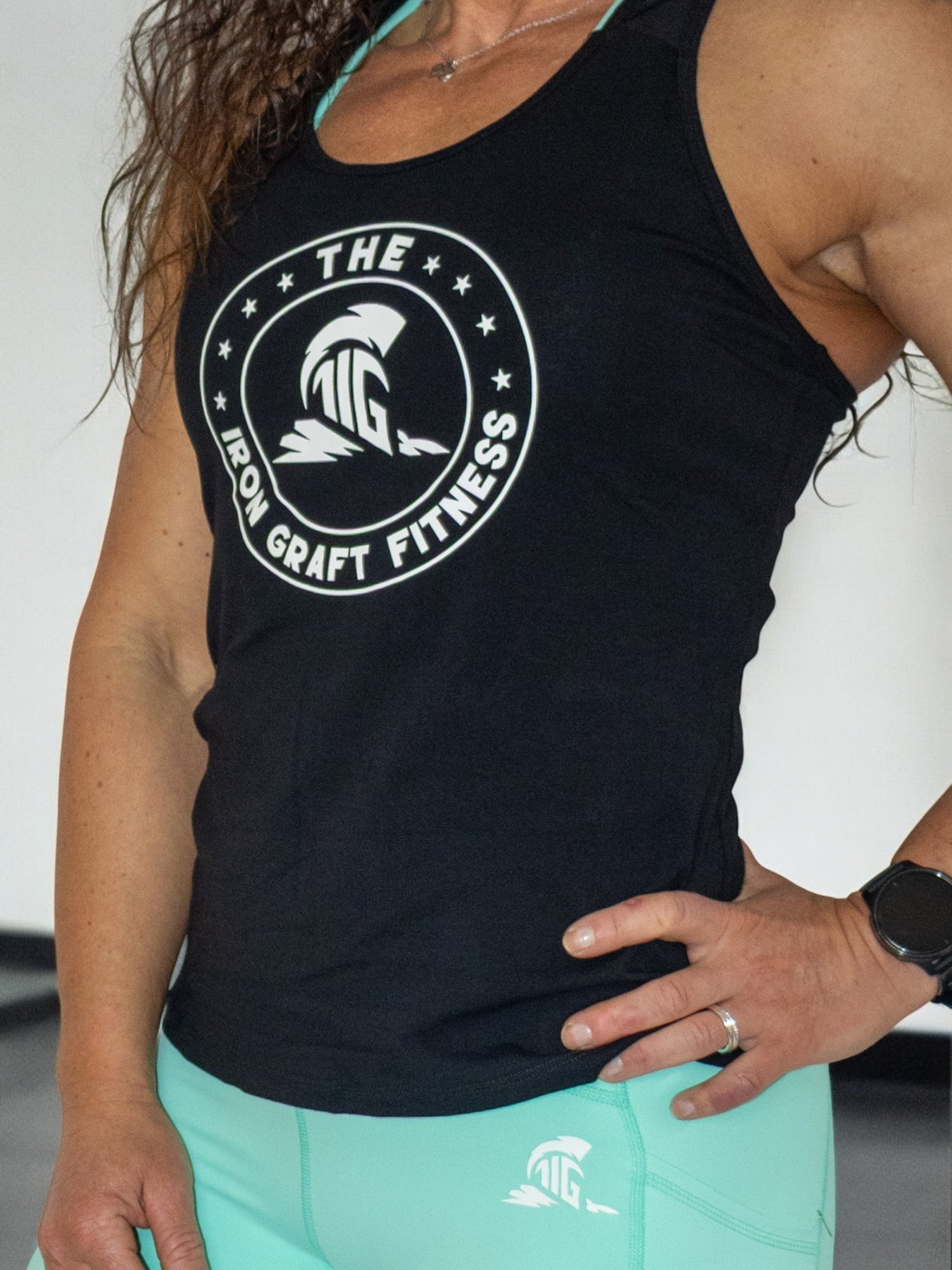 THE IRON GRAFT Fitness Vest - Black