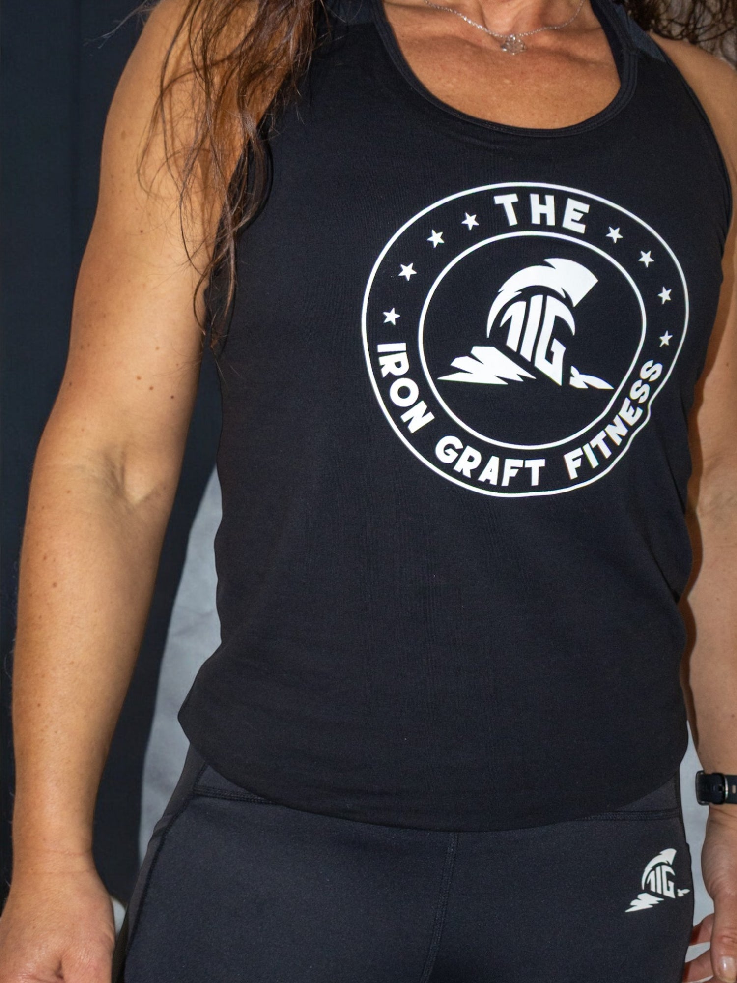 THE IRON GRAFT Fitness Vest - Black