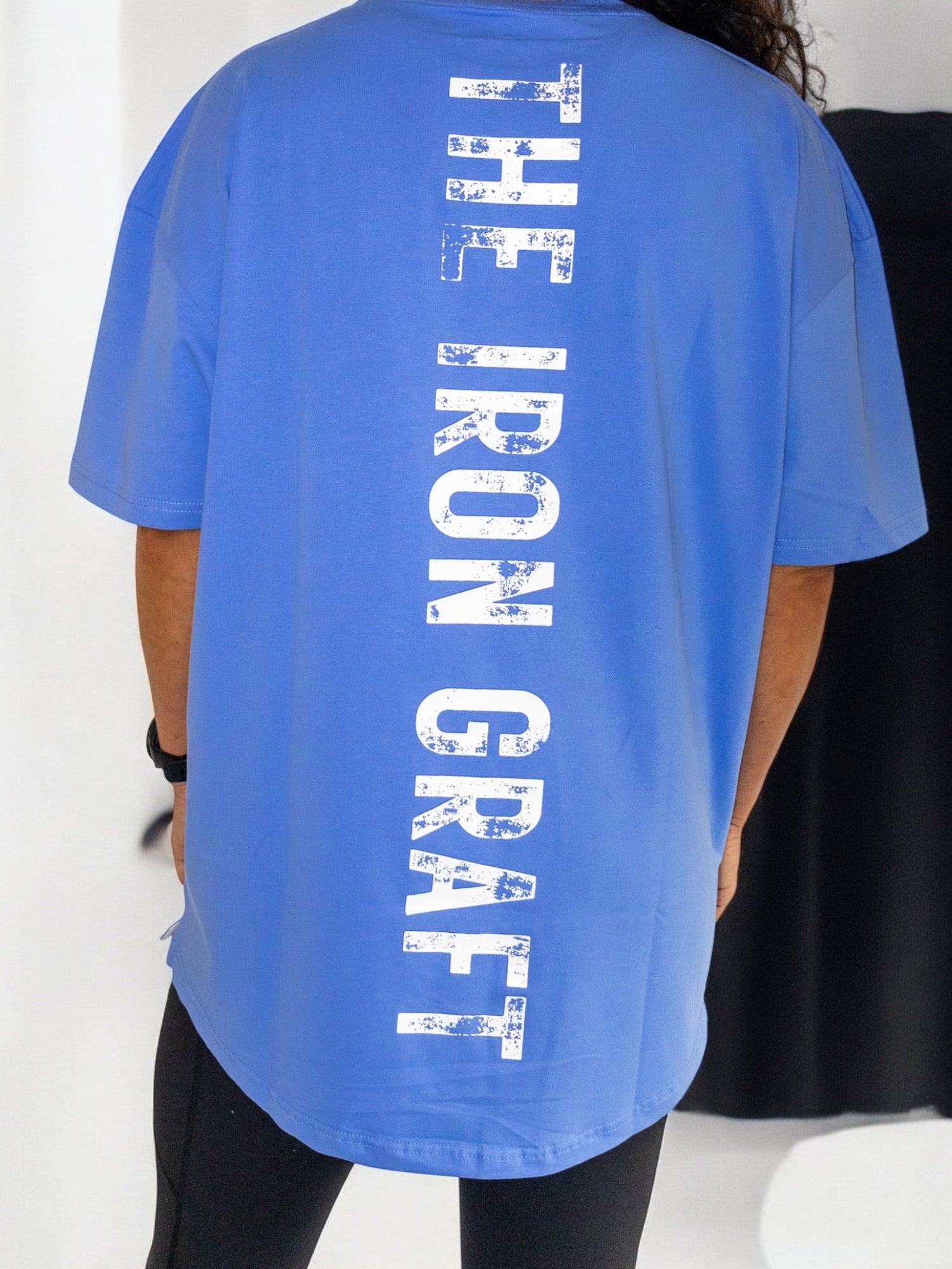The Iron Graft Signature Oversize Tee - Blue
