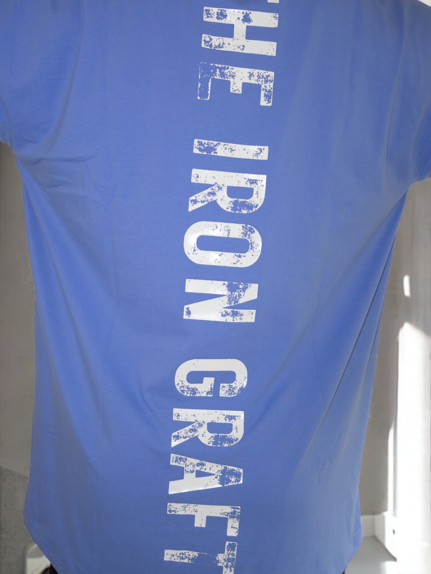 The Iron Graft Signature Oversize Tee - Blue