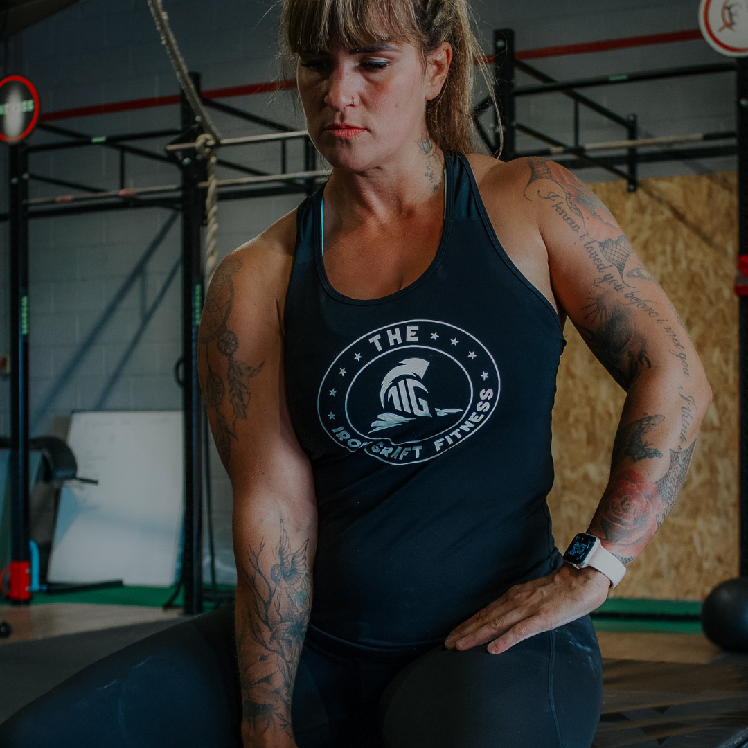 THE IRON GRAFT Fitness Vest - Black