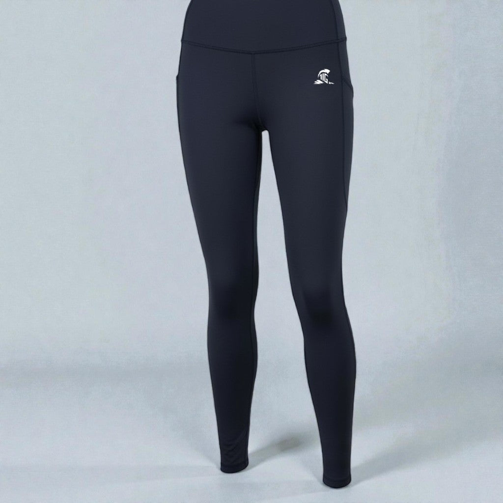 THE IRON GRAFT High Waisted Leggings - Black