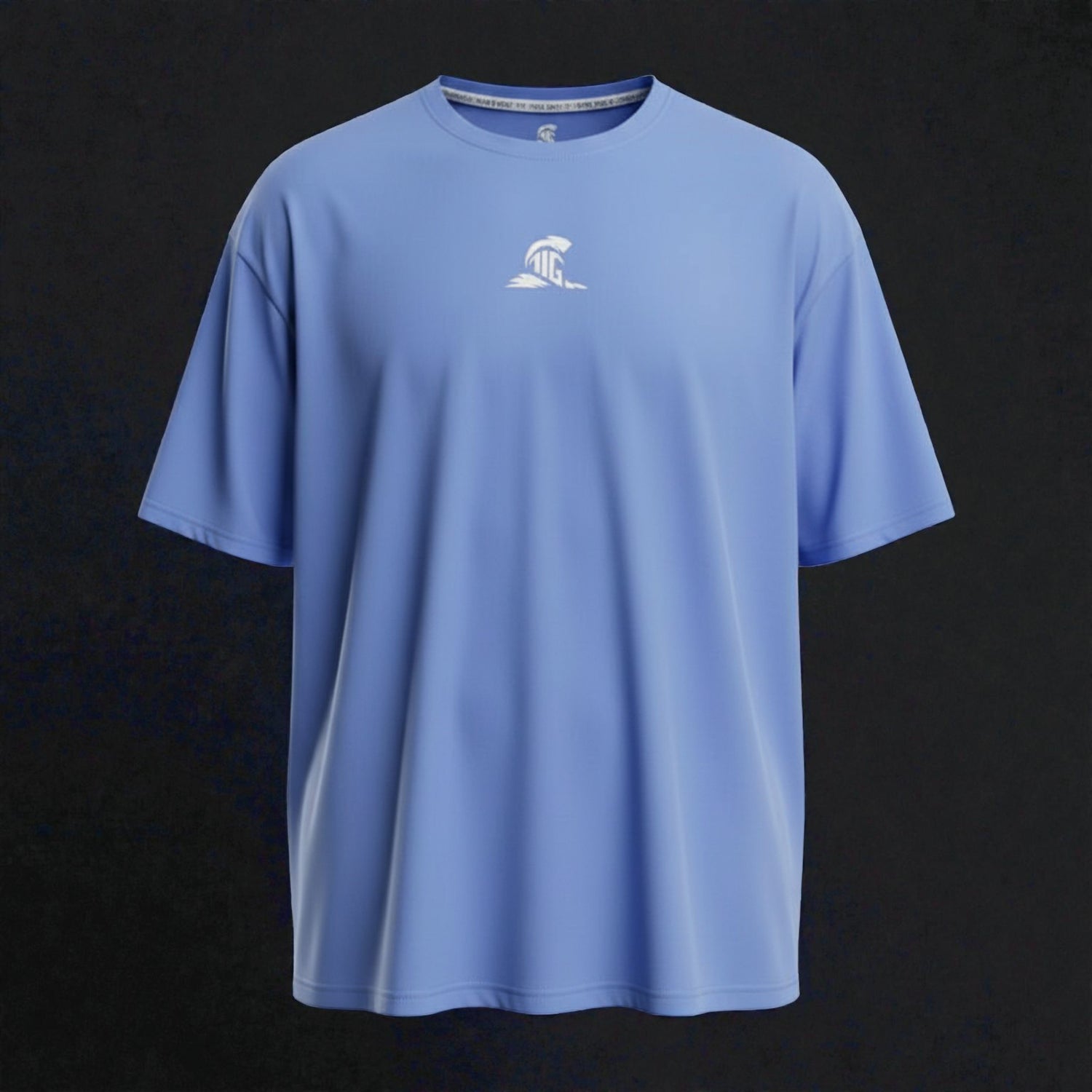 The Iron Graft Signature Oversize Tee - Blue